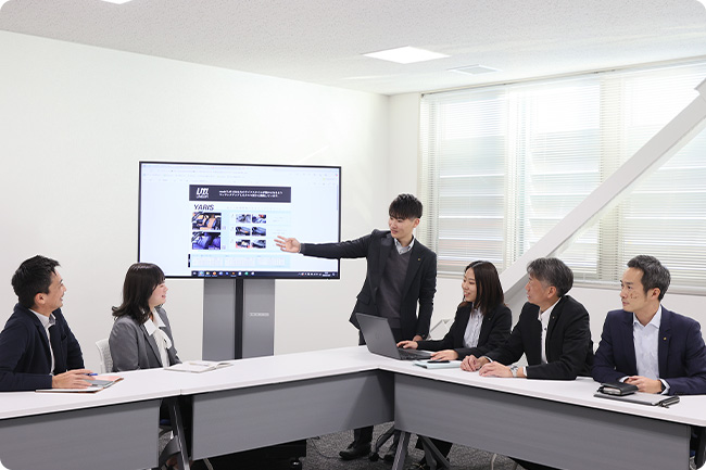 企画営業職による新商品企画体験